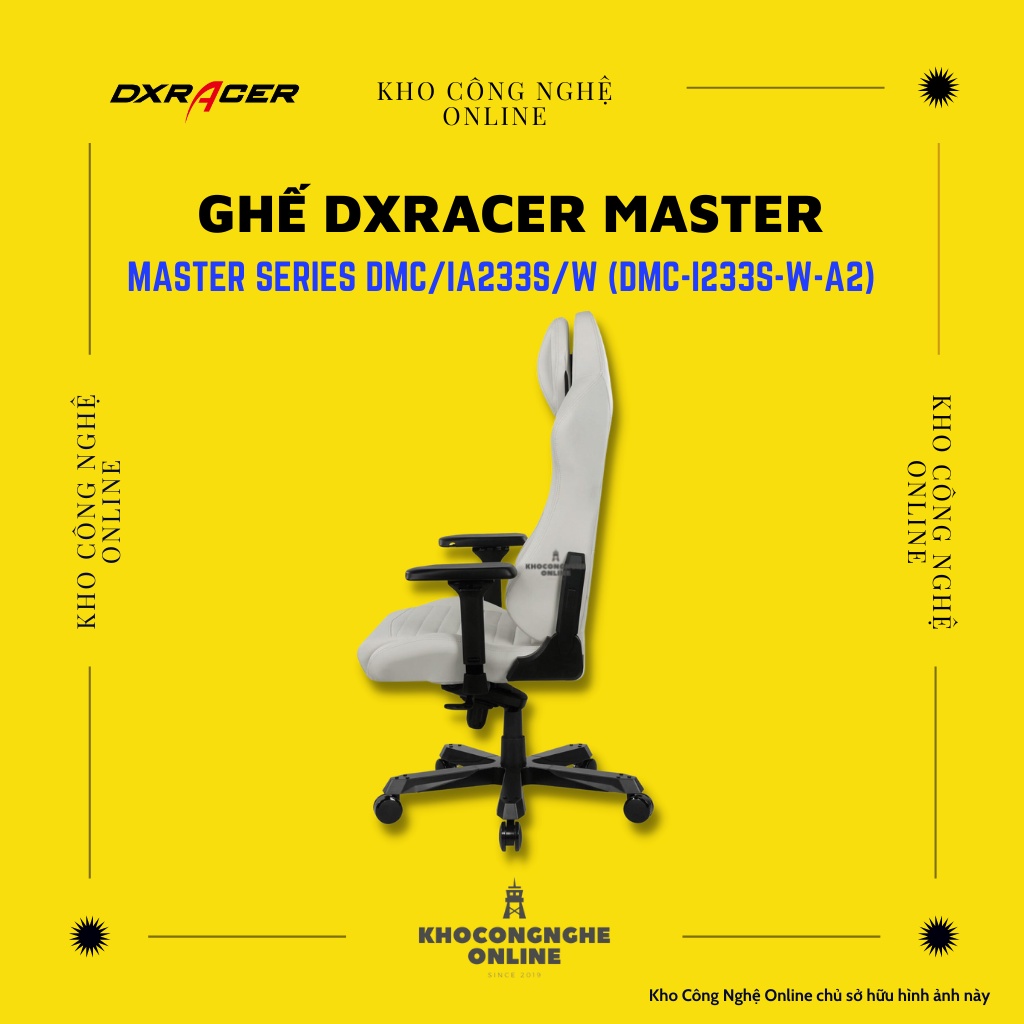 Ghế DXRACER Master series DMC/IA233S/W (DMC-I233S-W-A2)