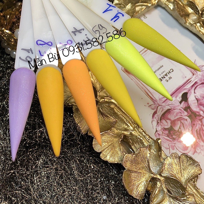 Bột Mỹ Đắp Móng Chất Lượng Cao - Hũ 30G - Hũ 10G