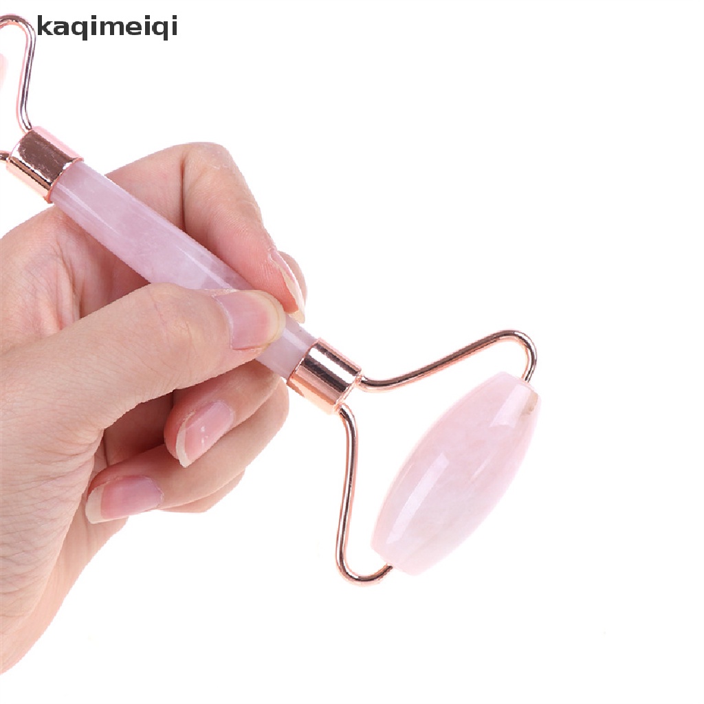 [KAQ] Roller Massager Face Natural Stone Slimming Lift Massage Facial Skin Care Tool GJL