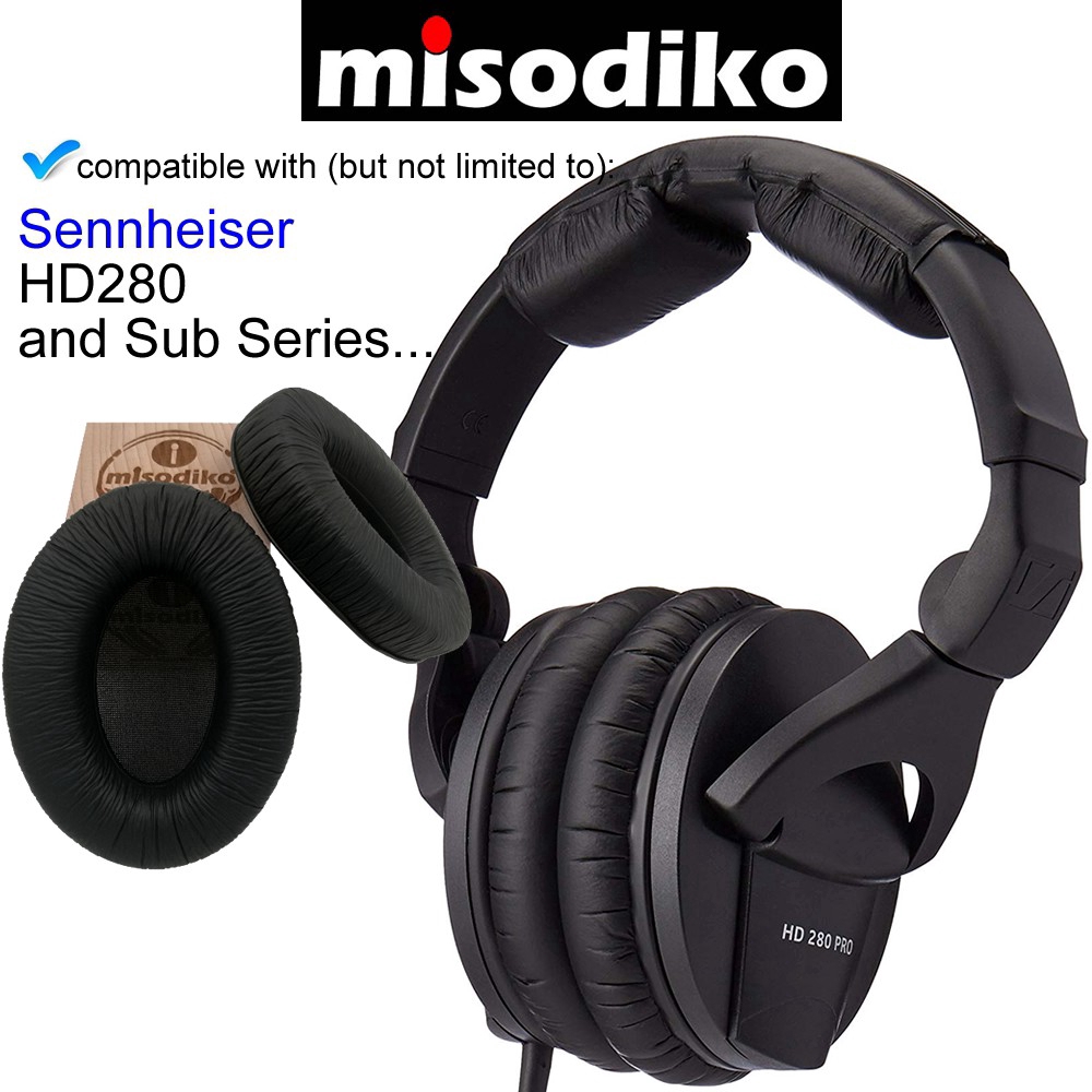 Cặp Đệm Tai Nghe Thay Thế Cho Sennheiser Hd280, Hd280 Pro, Hd280 Dj, Hd280 Silver, Hd281, Hmd280, Hmd281