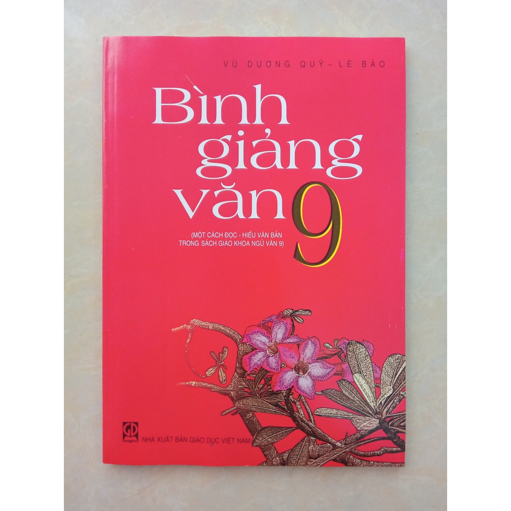 Sách Bình giảng Văn 9