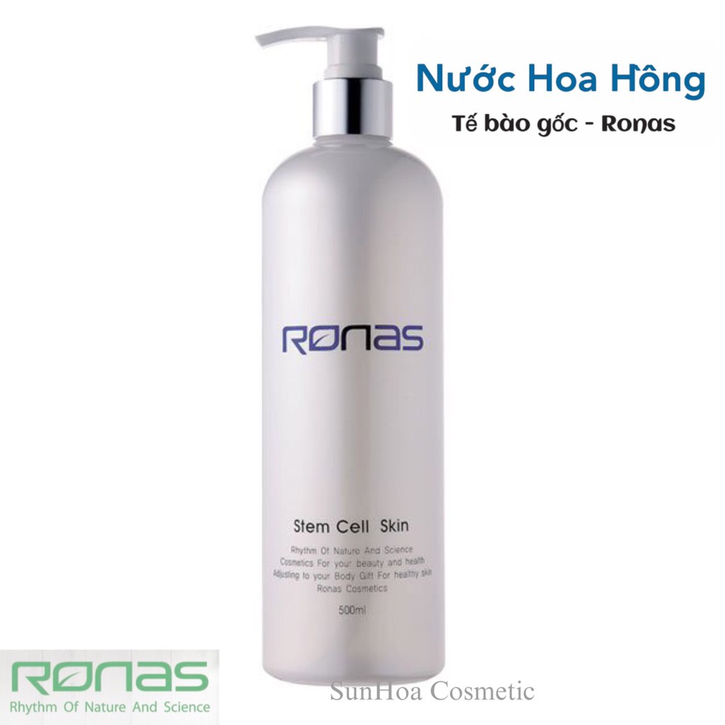 Ronas Stem Cell Skin - Nước Hoa Hồng Tế Bào Gốc Ronas