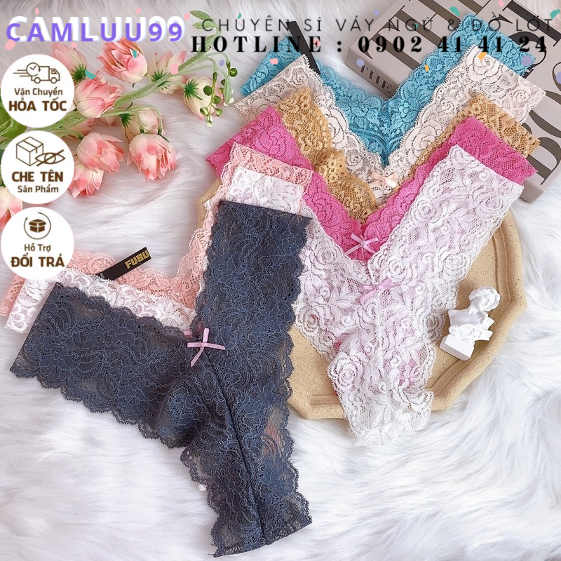 ♥️ Ck036 Quần lót ren lọt khe chữ T sexy gợi cảm - chíp lọt khe nữ - camluu99