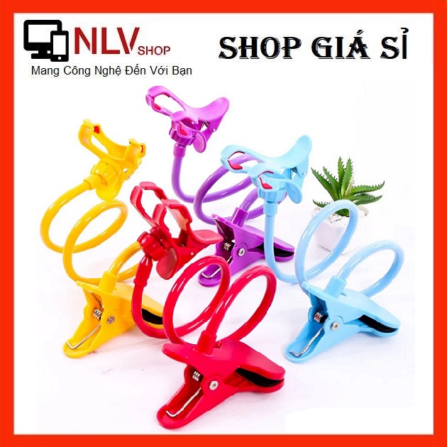 Giá Đỡ Điện thoại Kẹp Đuôi Khỉ cho ĐT Smartphone, Kẹp mép bàn hỗ trợ livetream, quay phim, điều chỉnh độ cao