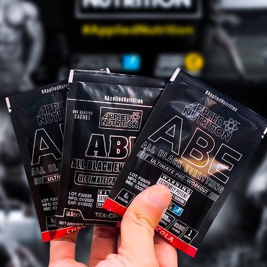 ABE Preworkout | COMBO 10 GÓI Sample ABE dùng thử - Tăng sức mạnh tập luyện