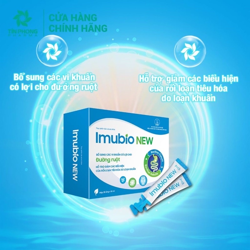 Men Vi Sinh Imubio New 20 Gói