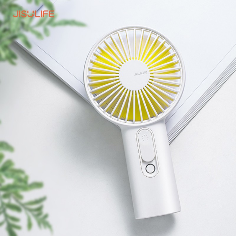 Quạt mini cầm tay phun sương tạo ẩm 2 in 1 Jisulife F9_Sử dụng 20h liên tiếp _Không gây tiếng ồn_BH 12 tháng chính hãng | BigBuy360 - bigbuy360.vn