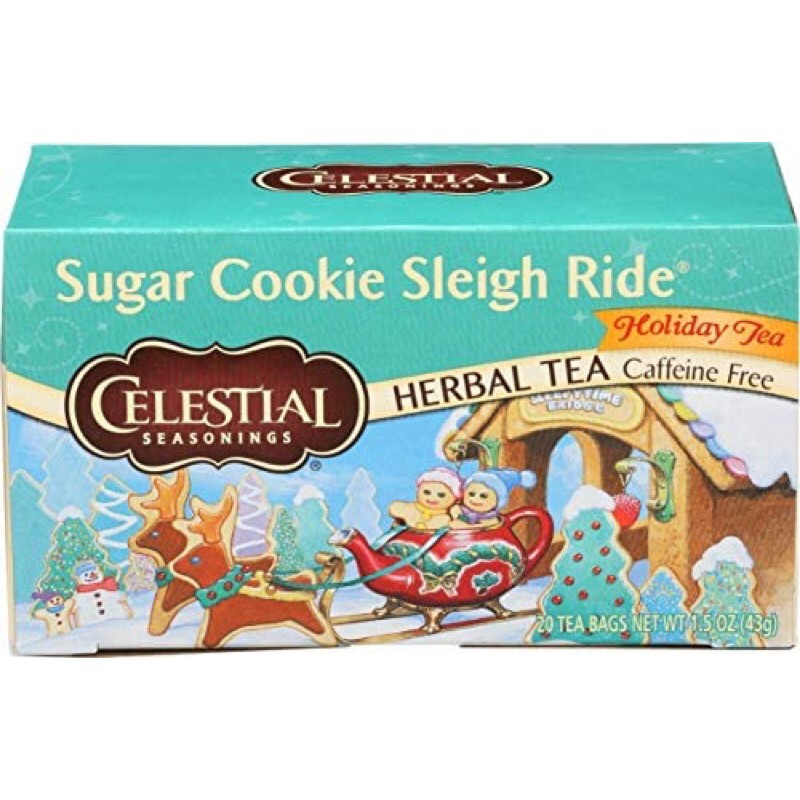 Trà thảo mộc vị sữa tự nhiên hương vanilla Celestial Seasonings date 2022