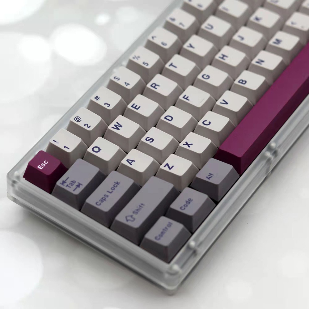 Phím 173 Phím Màu Đen Hình Hoa Sen DMG Cho ANSI ISO Layout Bàn Phím Cơ 64 68