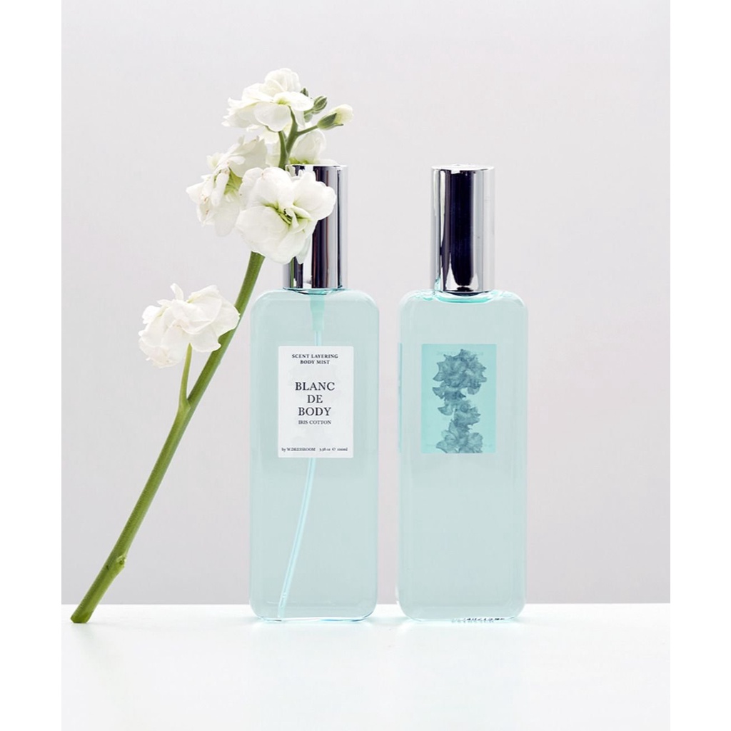 Nước hoa xịt thơm toàn thân W.Dressroom Blanc De Body Scent Layering Body Mist 100ml - Ninishop