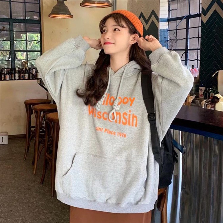 Áo hoodie áo nỉ Helloooy phong cách Hàn Quốc
