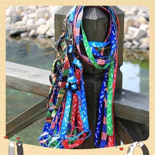 Dây dắt yếm ngực cho chó nhỏ