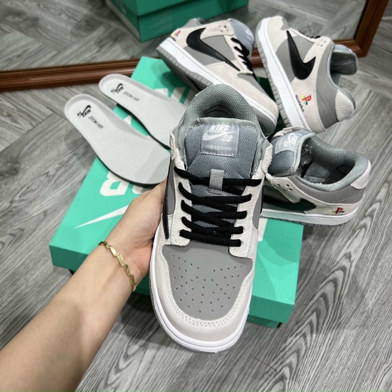 Giày nike sb palaytation xám trắng 11 . Thể thao nam nữ sneaker kèm hộp