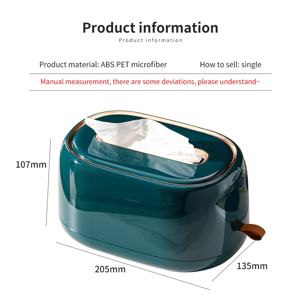 Hộp đựng khăn giấy JUJIAJIA gắn tường thiết kế sang trọng sáng tạo