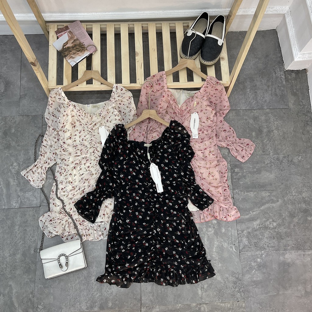 🌻 Váy Hoa Bó Body Quyến Ru