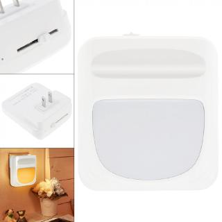Đèn ngủ Led có thể điều chỉnh độ sáng cắm ổ điện trên tường với cảm biến thông minh