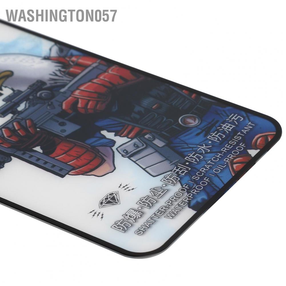 Washington057 High Definition Tempered Glass Anti‑Fingerprint Screen Protector for IPhone X/XS/11Pro