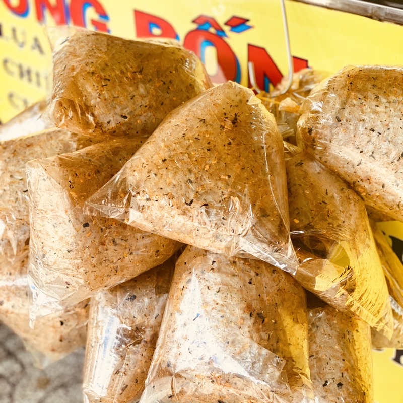 Bánh Tráng Rong Biển Cay Nhẹ - Tỏi Phi, Đậm Đà, Đóng Mới Hàng Ngày