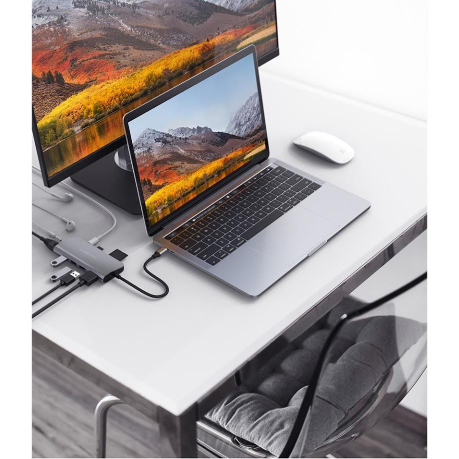 Cổng Chuyển HyperDrive Power 9 in1 USB-C Hub (HD30F)