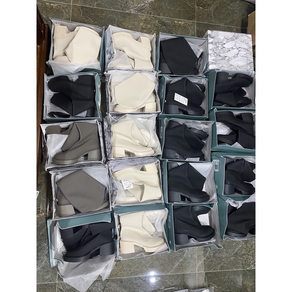 👟  B01 Boots | Bốt đùi, thấp da lì HOT 2021  cao ngang cổ chân mẫu mới siu xinh
