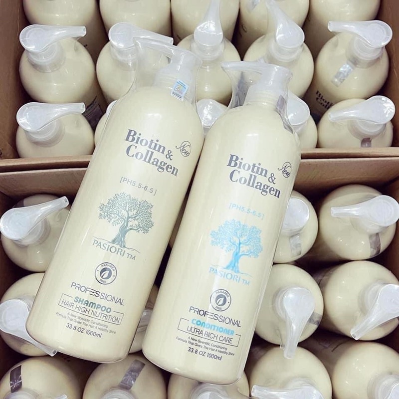 Gội xả biotin & collagen 1000ml