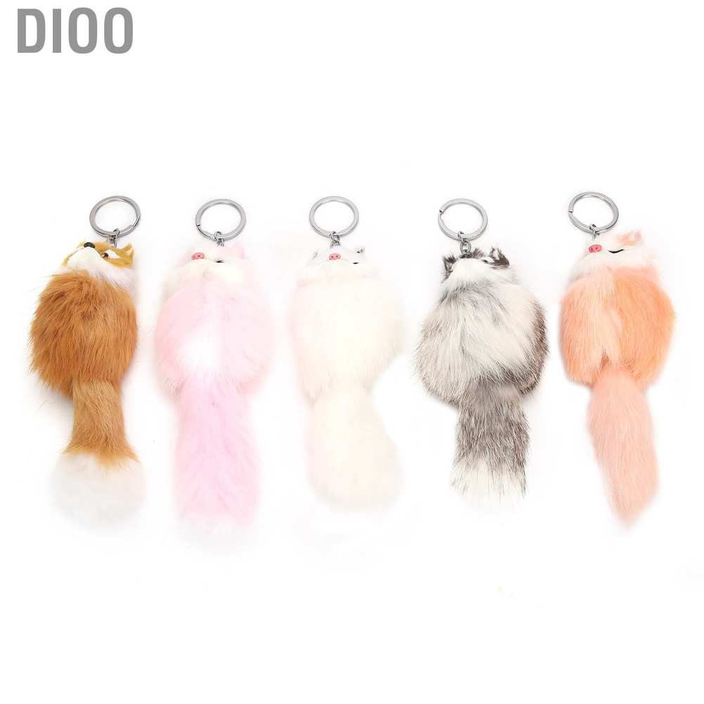 Set 5 Móc Khóa Hình Động Vật Dễ Thương