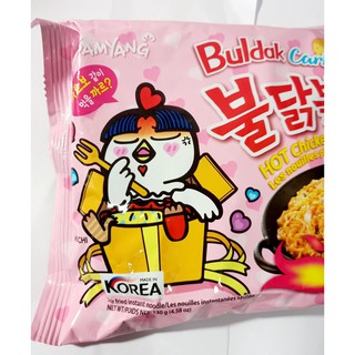 Mì SamYang phô mai carbonara hồng 80g