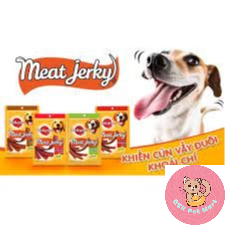 Bánh Thưởng Bổ Sung Cho Chó Hương Bò & Gà Xông Khối - Meat Jerky Pedigree