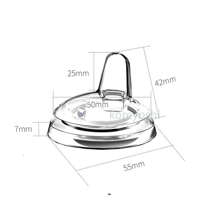 Avent Dụng Cụ Tập Uống Sữa Bằng Silicon Mềm Miệng Rộng Cho Bé