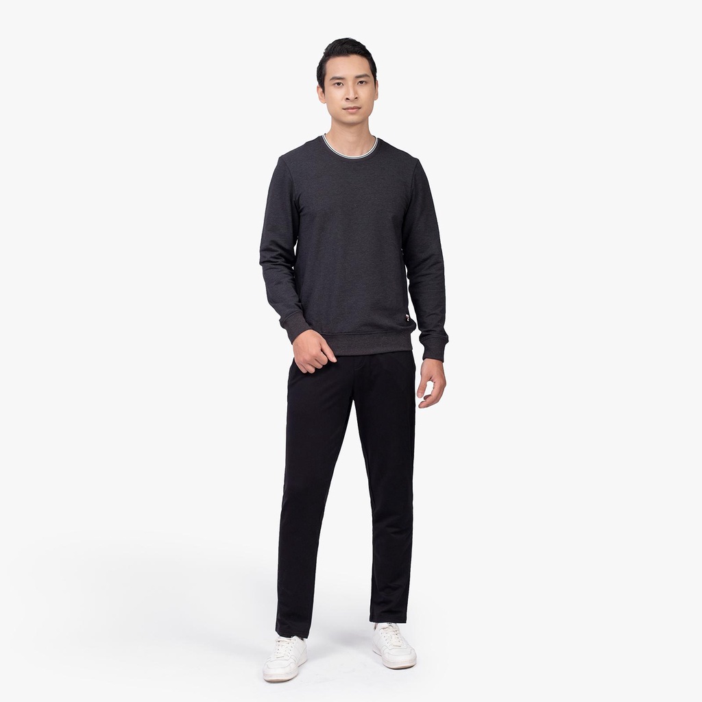 Quần thu đông nam Aristino APA002W1 chất liệu polyester giúp quần sáng bền màu phom regular giữ ấm