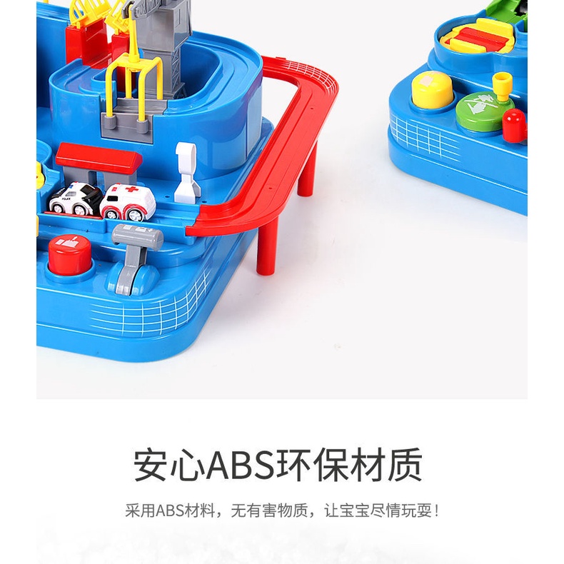 Bộ Đồ Chơi Xe Hơi Cảnh Sát Vui Nhộn Dành Cho Bé 1-6 Tuổi