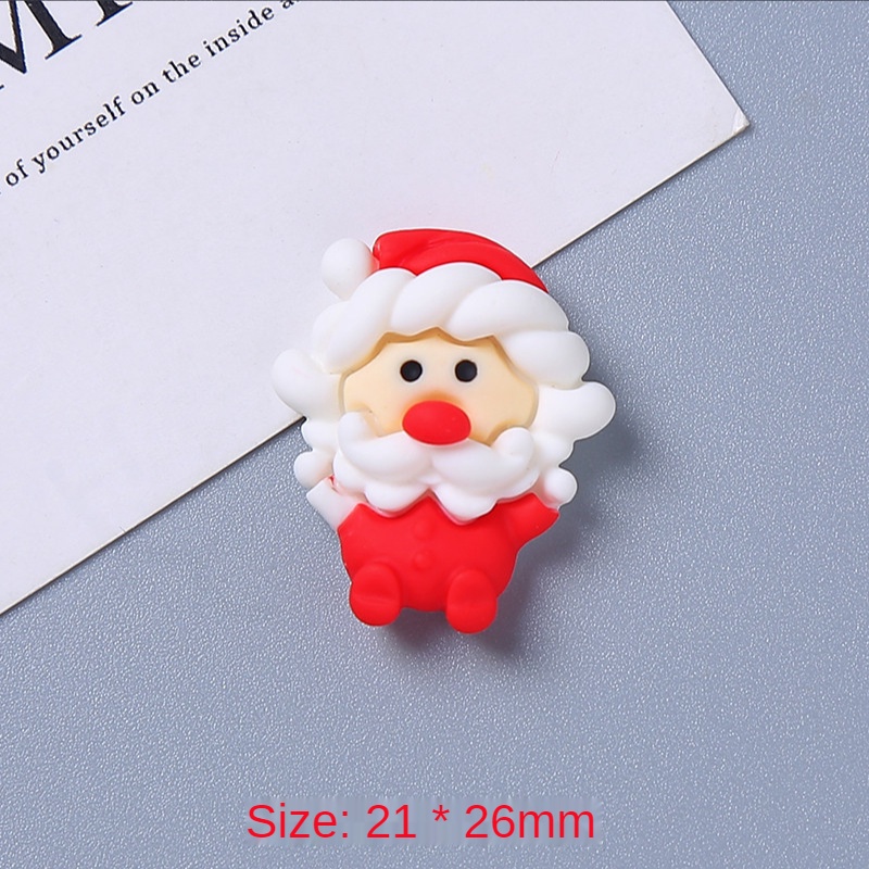 Phụ kiện trang trí cây thông giáng sinh hình ông già noel DIY