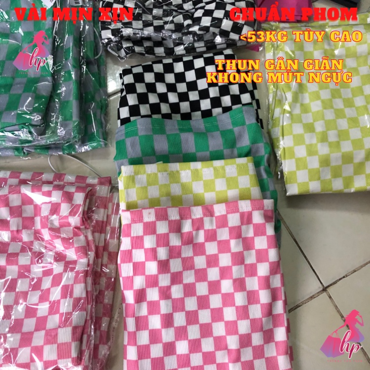 Váy đầm nữ 2 dây caro dây bún dáng ngắn ôm body dự tiệc sang chảnh kiểu hàn quốc VD217 -teen