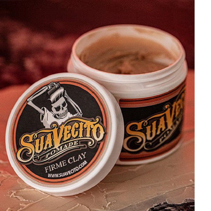 [Hàng Nhập Khẩu] Pomade vuốt tóc Suavecito Pomade Firme Clay 113g - Chính Hãng USA