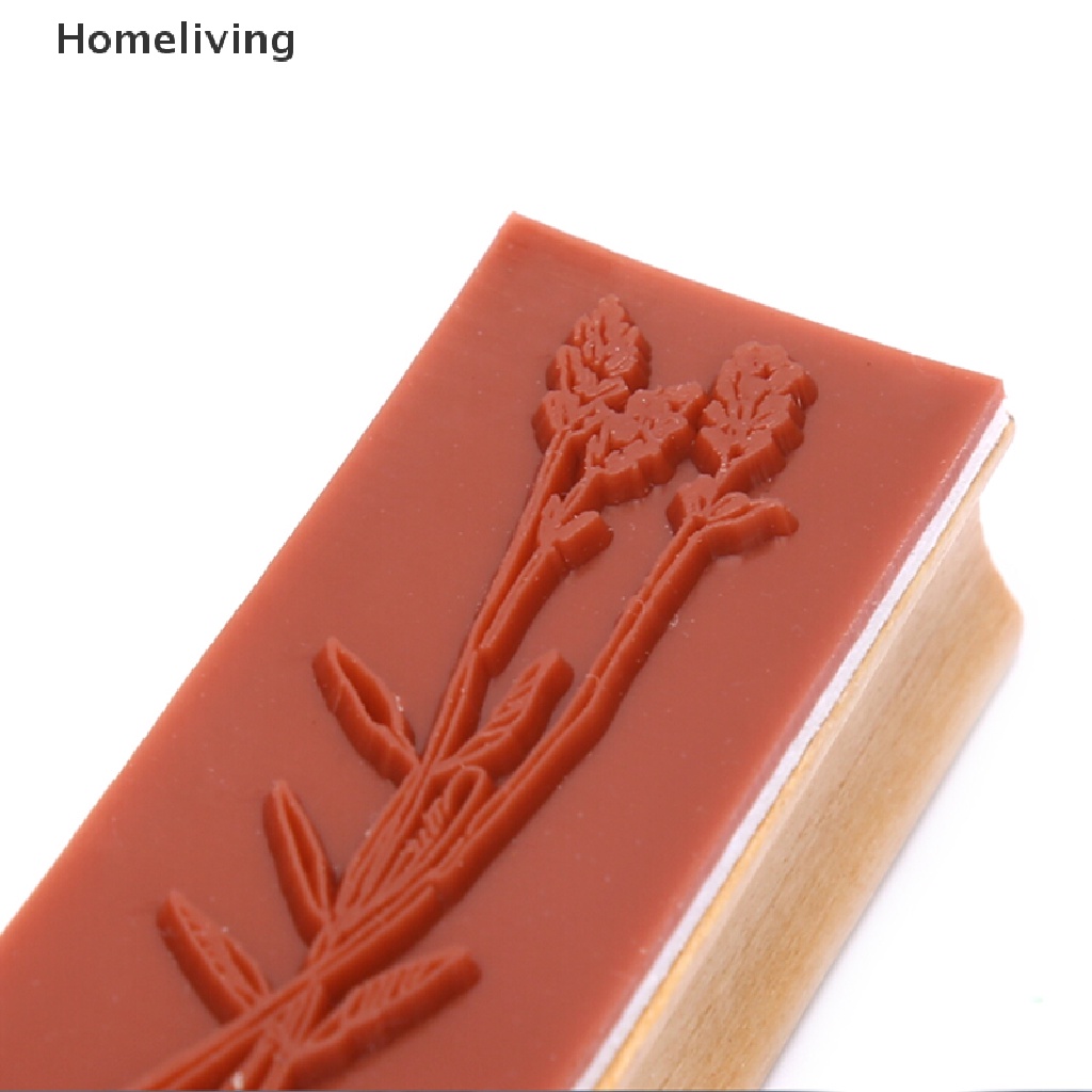 Con Dấu Gỗ In Hình Cây Cối Phong Cách Vintage Trang Trí Sổ Tay DIY