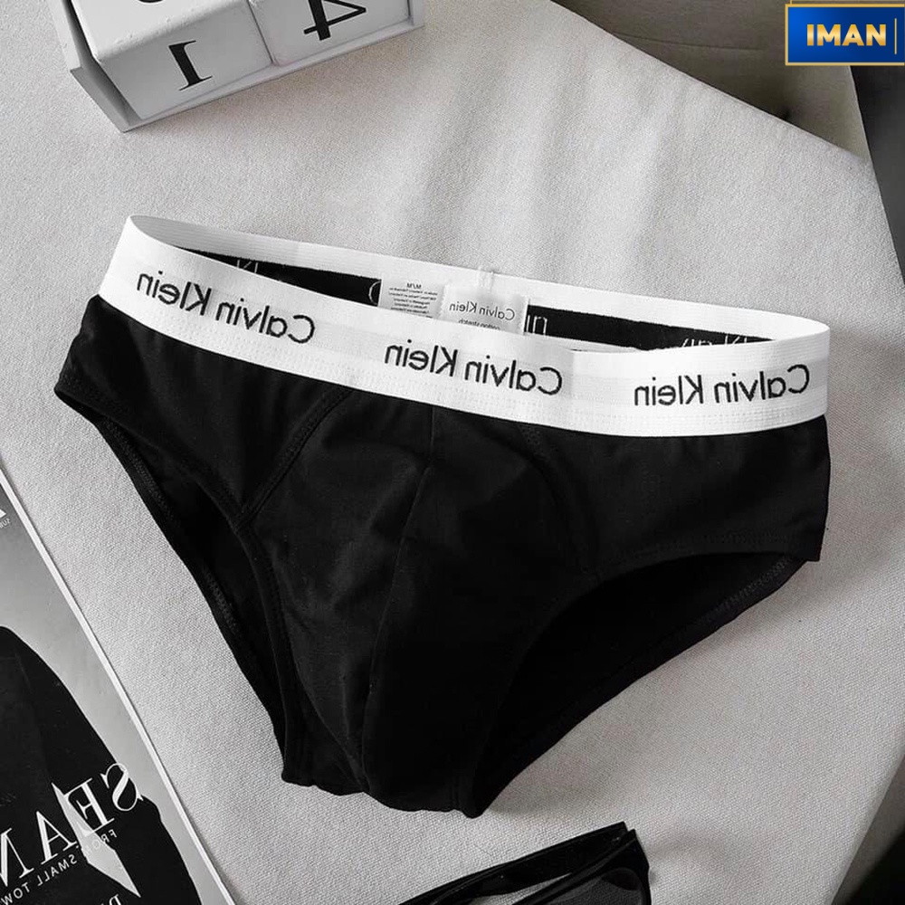 Quần Lót Nam Tam Giác Cotton Cao Cấp, Quần Sịp Nam Chéo Vải Mềm Mịn Co Dãn Thoáng Mát – Combo Hộp 5 Chiếc