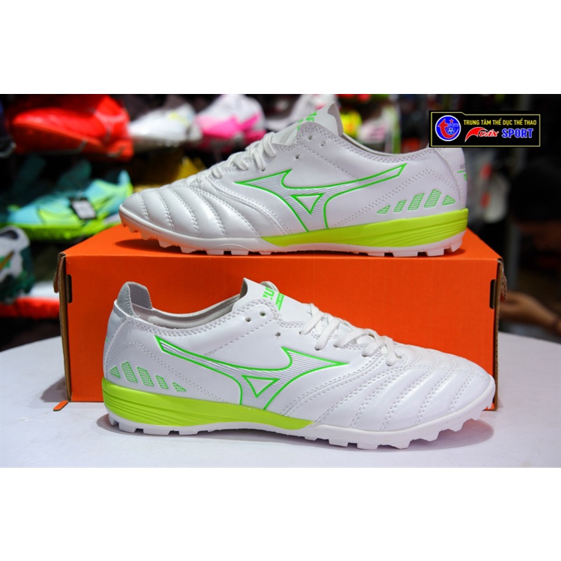 GIÀY Mizuno MORELIA TF - TRẮNG XANH CHUỐI