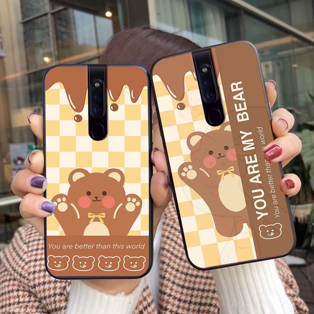 Ốp lưng Oppo F11 PRO thời trang, gấu bear, kaws - BỀN - ĐẸP -BAO GIÁ TOÀN THỊ TRƯỜNG