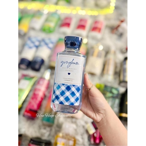 BBW Dưỡng body- Sữa tắm- Xịt thơm mist Gingham/Vibrant/Love đỏ