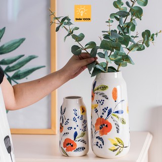 Bình hoa, bình nước sứ họa tiết vẽ tay với nhiều mẫu cực xinh xắn Under1000k