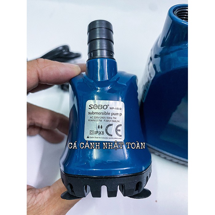 MÁY BƠM HÚT ĐÁY CẶN BỂ CÁ SOBO 100D/200D/300D