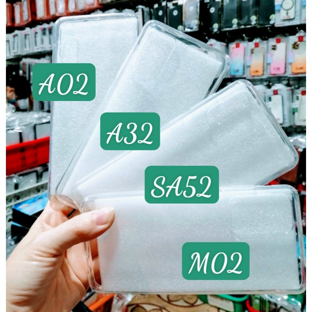 Ốp silicon SamSung A02/M02/A32/A52/A72/A03/A13/A23/A53/A73 trong dẻo