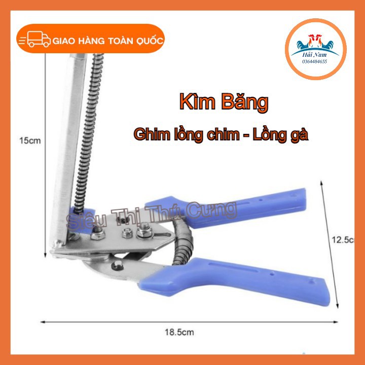 COMBO 1 KÌM BĂNG VÀ 5 HỘP GHIM RÁP LỒNG BỒ CÂU LỒNG GÀ LỒNG THỎ LỒNG CHIM - LỒNG GÀ - 912