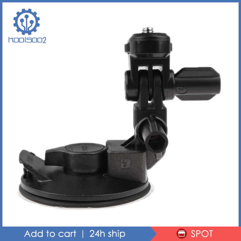 [KOOLSOO2]Car Suction Cup Adapter Window Glass Base Mount for Sony Action Cam Camera