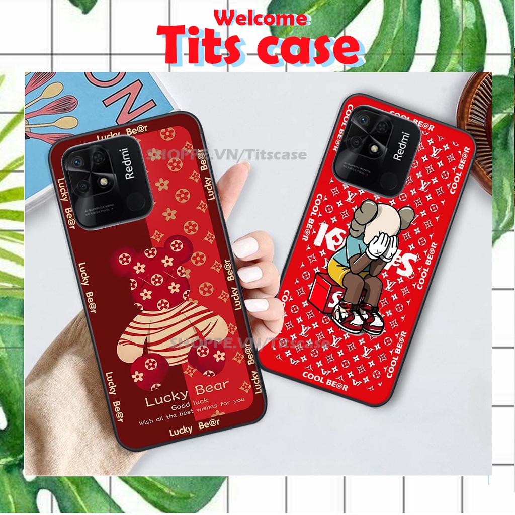Ốp lưng Xiaomi REDMI 10C in hình GẤU K@WS- BE@R COOL-CỰC XINH-RẺ-BỂN -ĐẸP