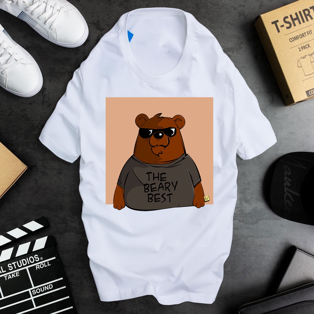 ÁO THUN FORM RỘNG GẤU BEAR GIÁ RẺ HƠN NGƯỜI YÊU CŨCÓ ĐỦ SIZE IN HÌNH CÓ 1 KHÔNG 2 SALE CỰC SHOCK - 1306135