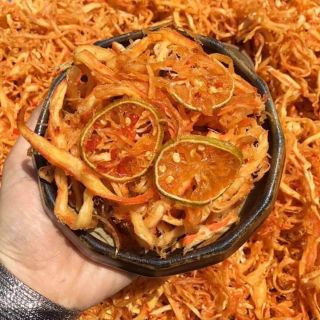Mực sợi sốt chanh Tomyum 250gr