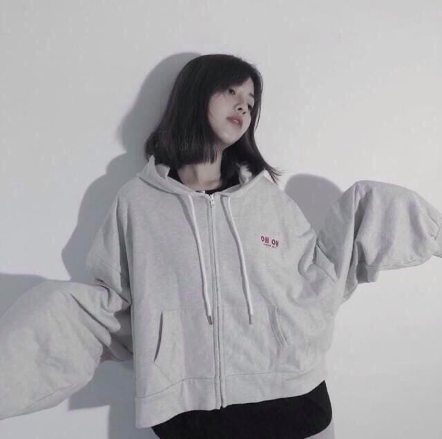 Áo khoác ulzzang nỉ ngoại hoho