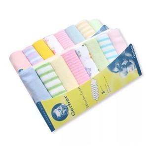 Set 8 khăn sữa gerber cho bé yêu