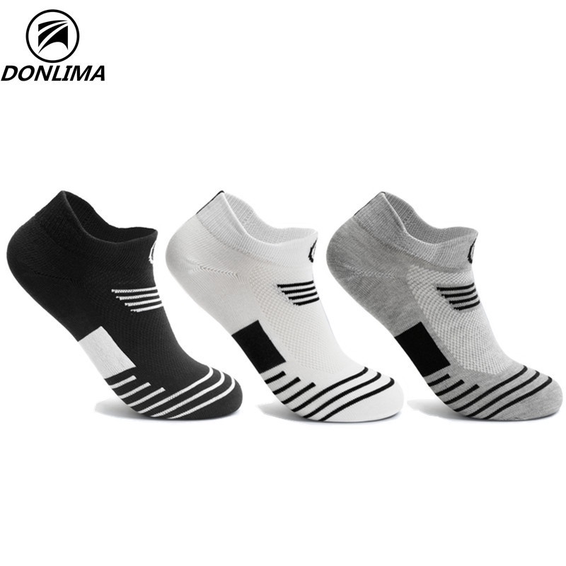 Vớ Thể Thao Cotton Chống Trượt Thoáng Khí Dành Cho Nam Nữ